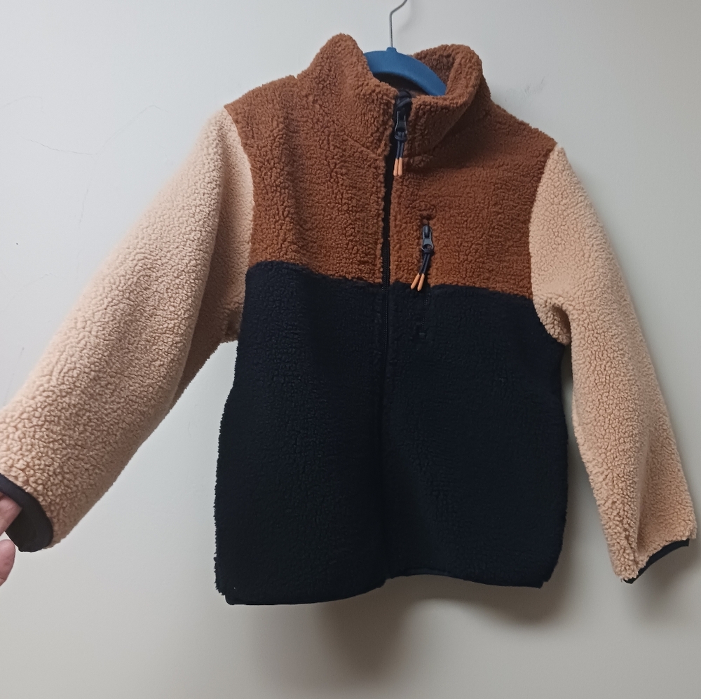 H&M Fleece Full Zip Boy's Jacket Size 6 - Picture 12 of 13